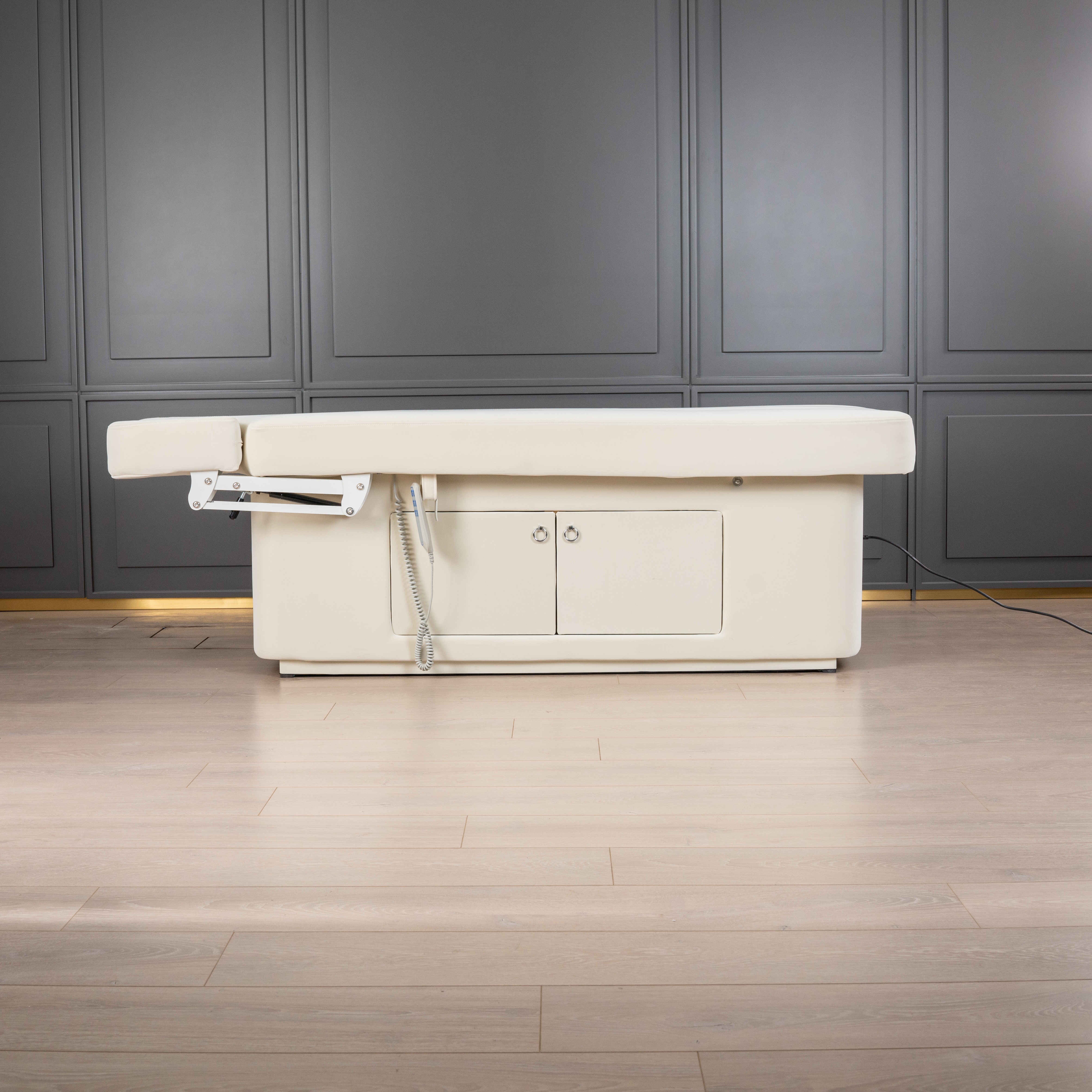 2 Motor Electric Beauty Bed with Adjustable Backrest and Leg Support for Salon Use DN0004_2 Motor Beds