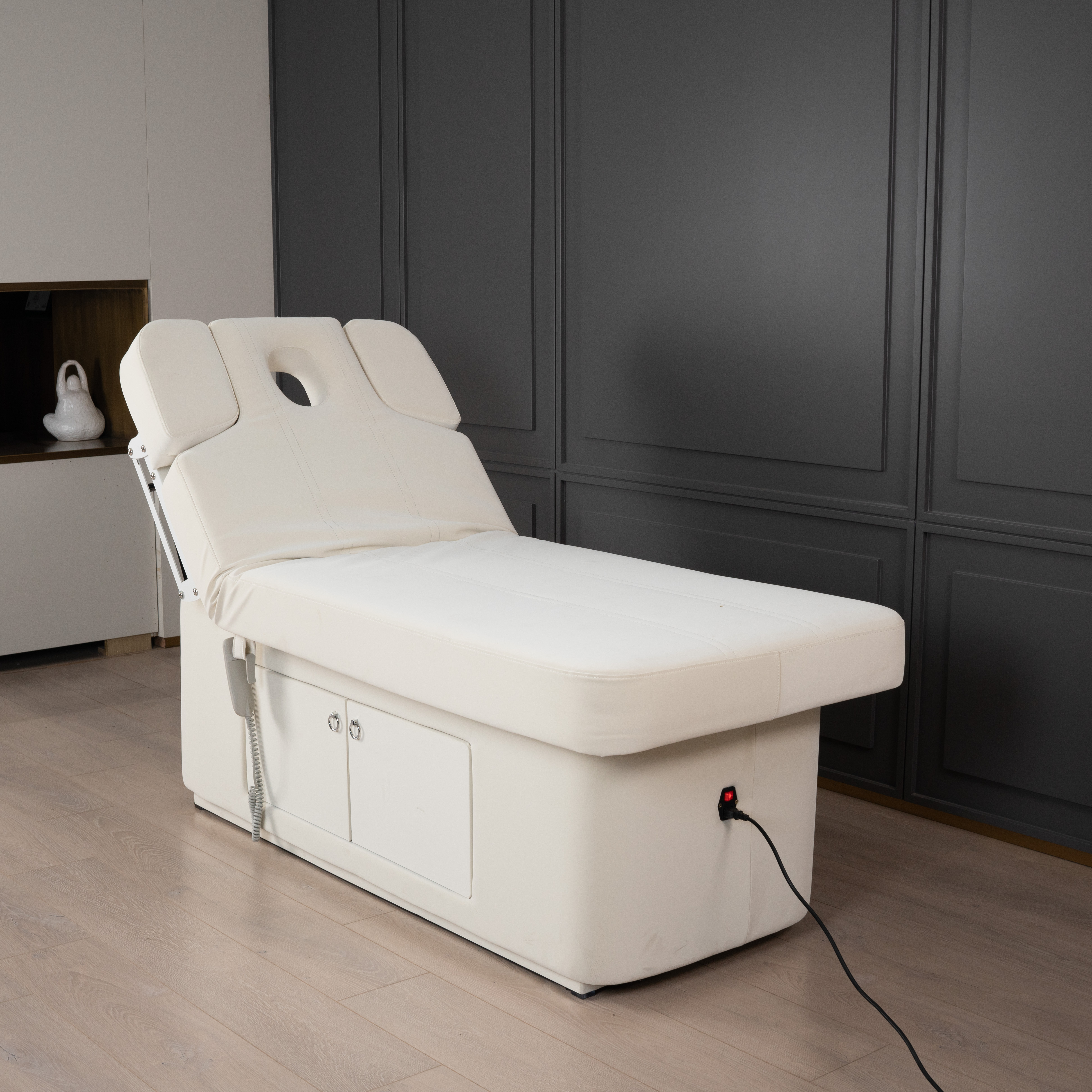 2 Motor Electric Beauty Bed with Adjustable Backrest and Leg Support for Salon Use DN0004_2 Motor Beds