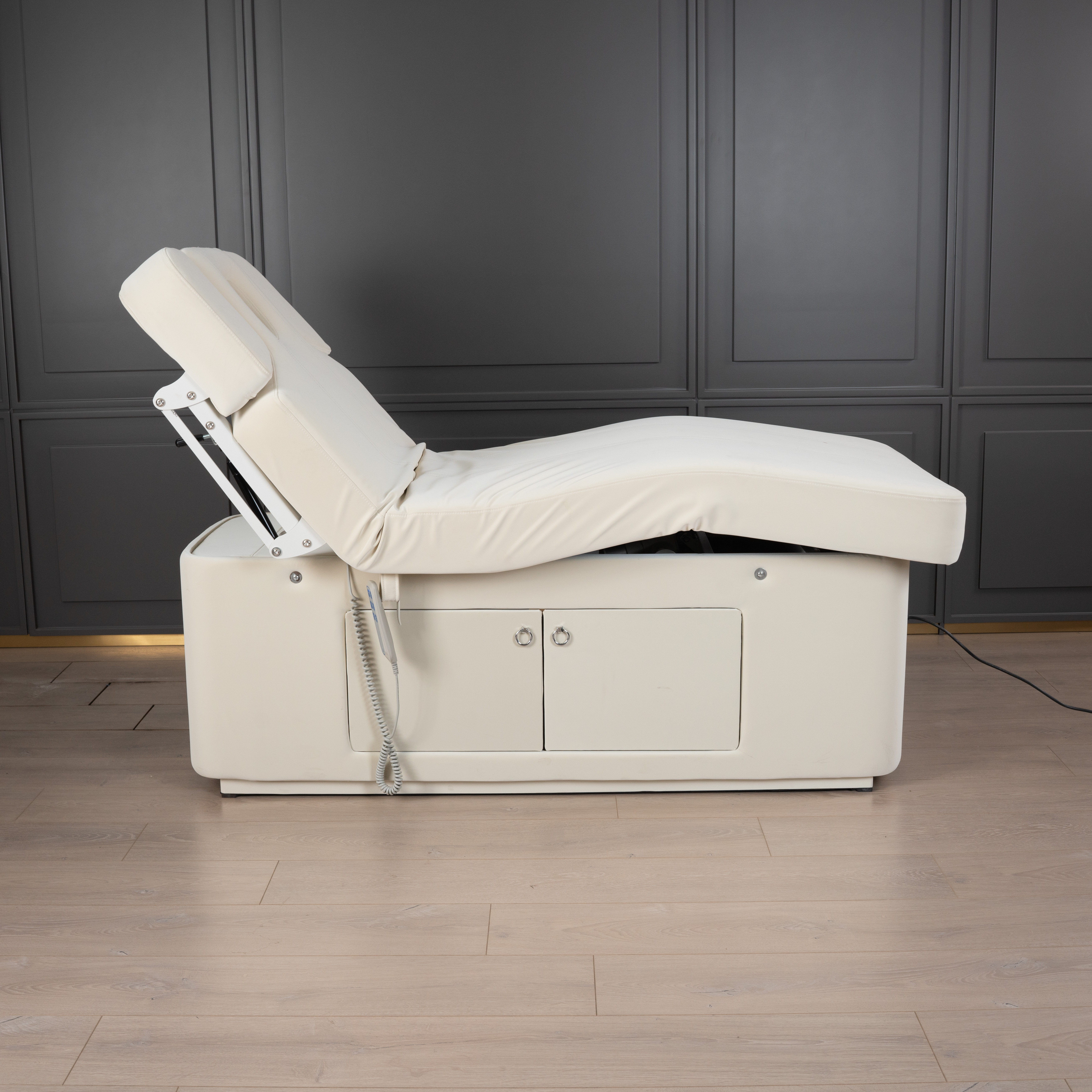 2 Motor Electric Beauty Bed with Adjustable Backrest and Leg Support for Salon Use DN0004_2 Motor Beds