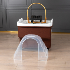 Barber Backwash Sink with Basin Unit for Hair Salon DN0060_Shampoo Sinks