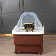 Barber Backwash Sink with Basin Unit for Hair Salon DN0060_Shampoo Sinks