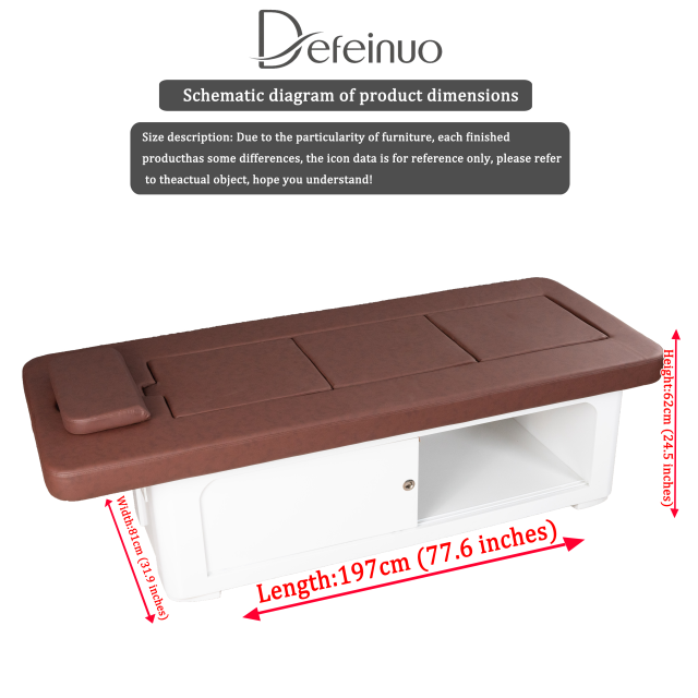Automatic Thermal Massage Bed with Heat Therapy for Wellness Use DN0113_Moxibustion Beds