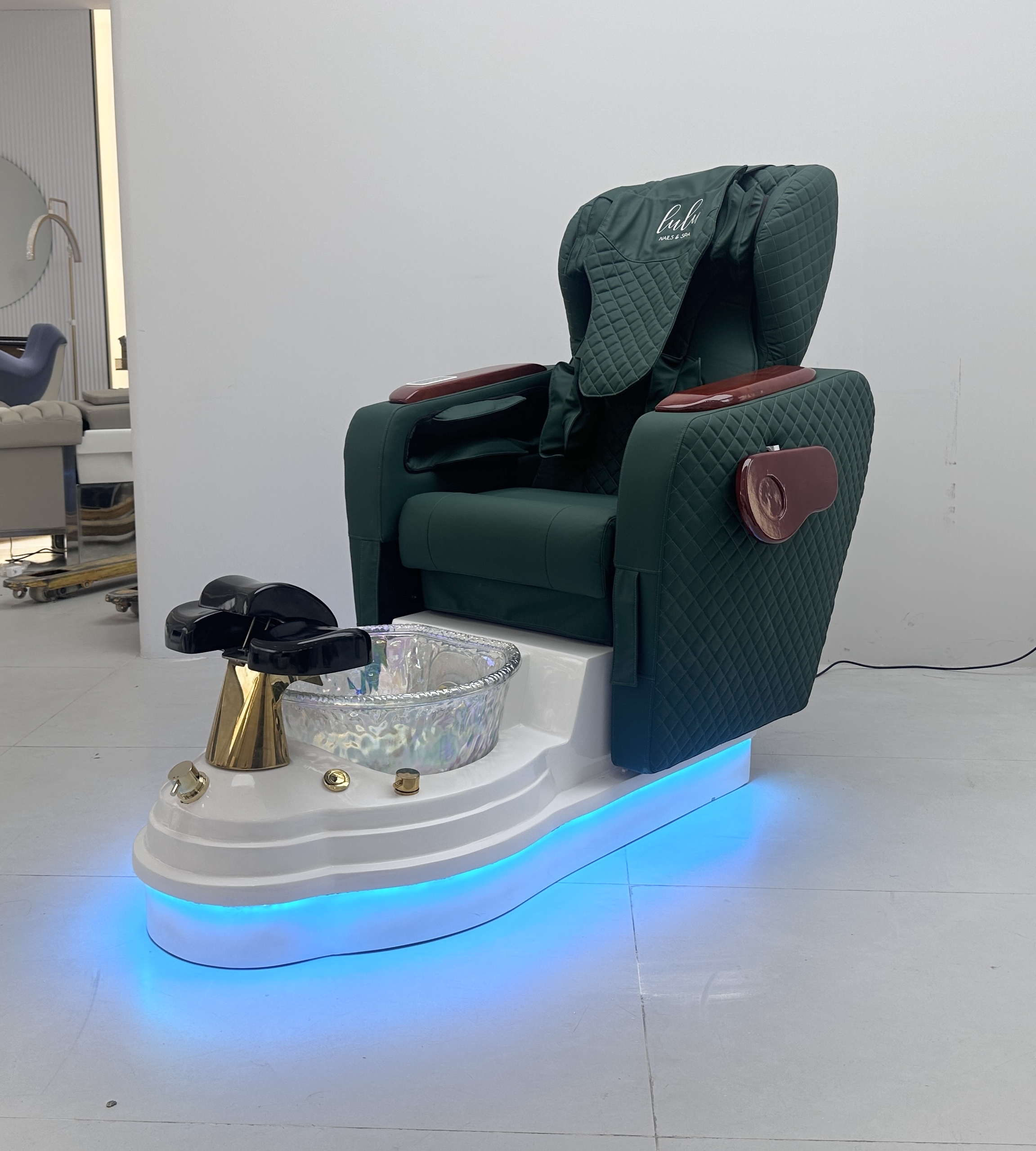 Massage Pedicure Chair with Foot Spa for Nail Salon Use DN0129_Massage Pedicure Chairs