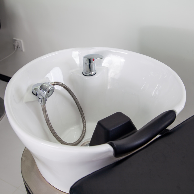 Basic Backwash Shampoo Chair with Salon Sink Unit DN0071_Basic Shampoo Chairs