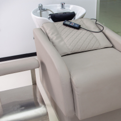 Basic Salon Backwash Chair with Shampoo Bowl and Sink Unit DN0078_Basic Shampoo Chairs