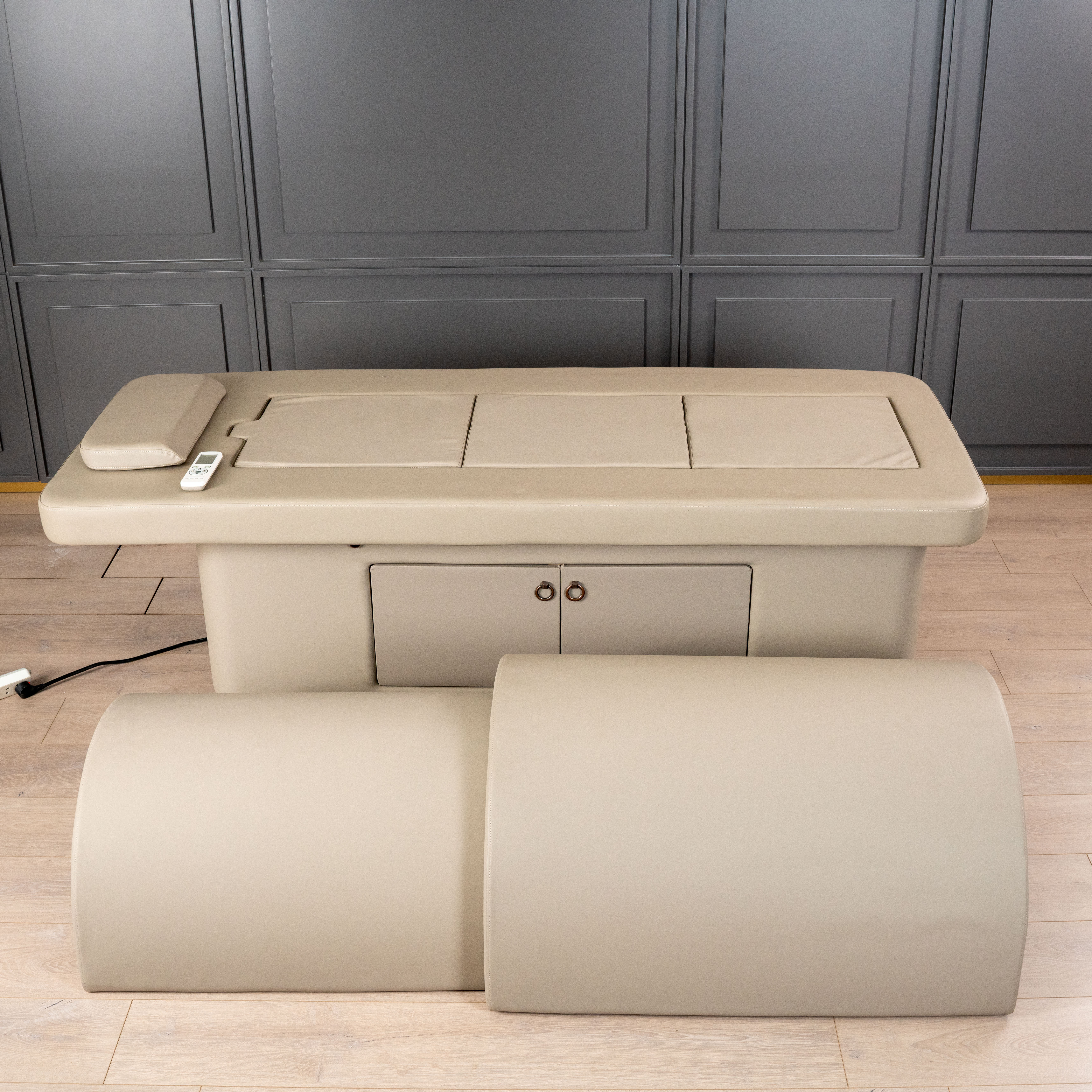 Hot Stone Thermal Massage Bed for Spa and Wellness Therapy DN0102_Moxibustion Beds