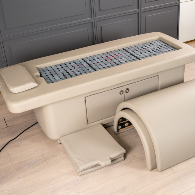 Hot Stone Thermal Massage Bed for Spa and Wellness Therapy DN0102_Moxibustion Beds