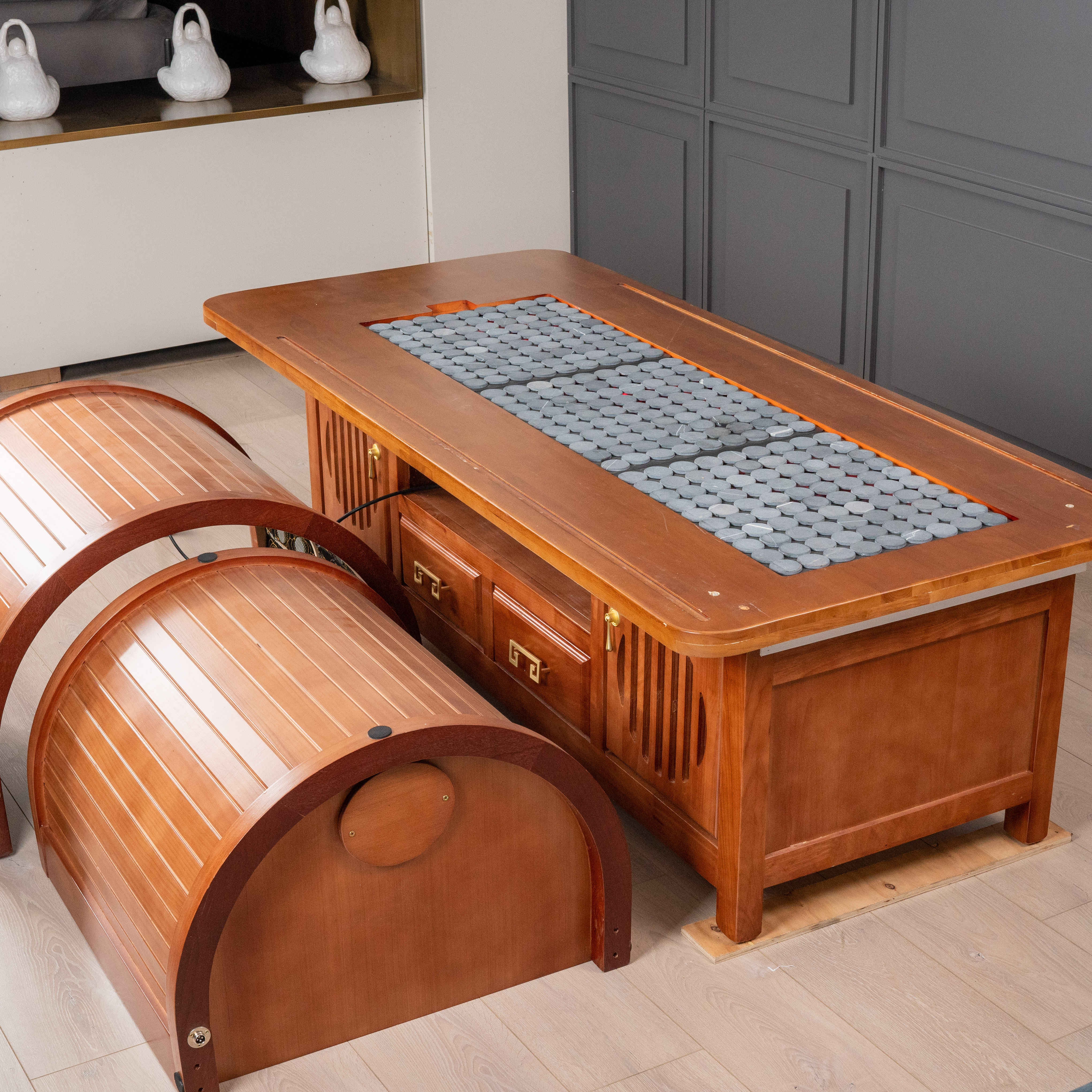 Infrared Sauna Thermal Massage Bed for Body Relaxation Therapy DN0106_Moxibustion Beds