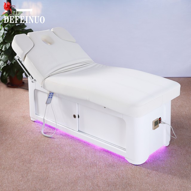 2 Motor Electric Beauty Bed with Adjustable Function for Beauty Salon Use DN0005_2 Motor Beds