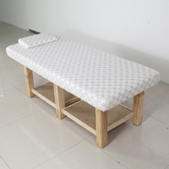 Portable Manual Beauty Bed with Hydraulic Backrest for Spa Treatment DN0266_Manual Beds