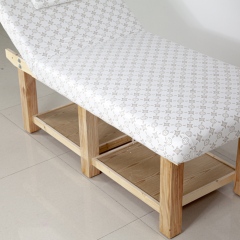 Portable Manual Beauty Bed with Hydraulic Backrest for Spa Treatment DN0266_Manual Beds