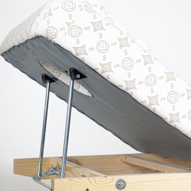 Portable Manual Beauty Bed with Hydraulic Backrest for Spa Treatment DN0266_Manual Beds
