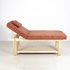 Hydraulic Manual Beauty Couch for Massage and Facial Treatment DN0265_Manual Beds
