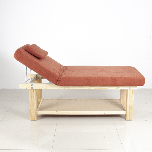 Hydraulic Manual Beauty Couch for Massage and Facial Treatment DN0265_Manual Beds