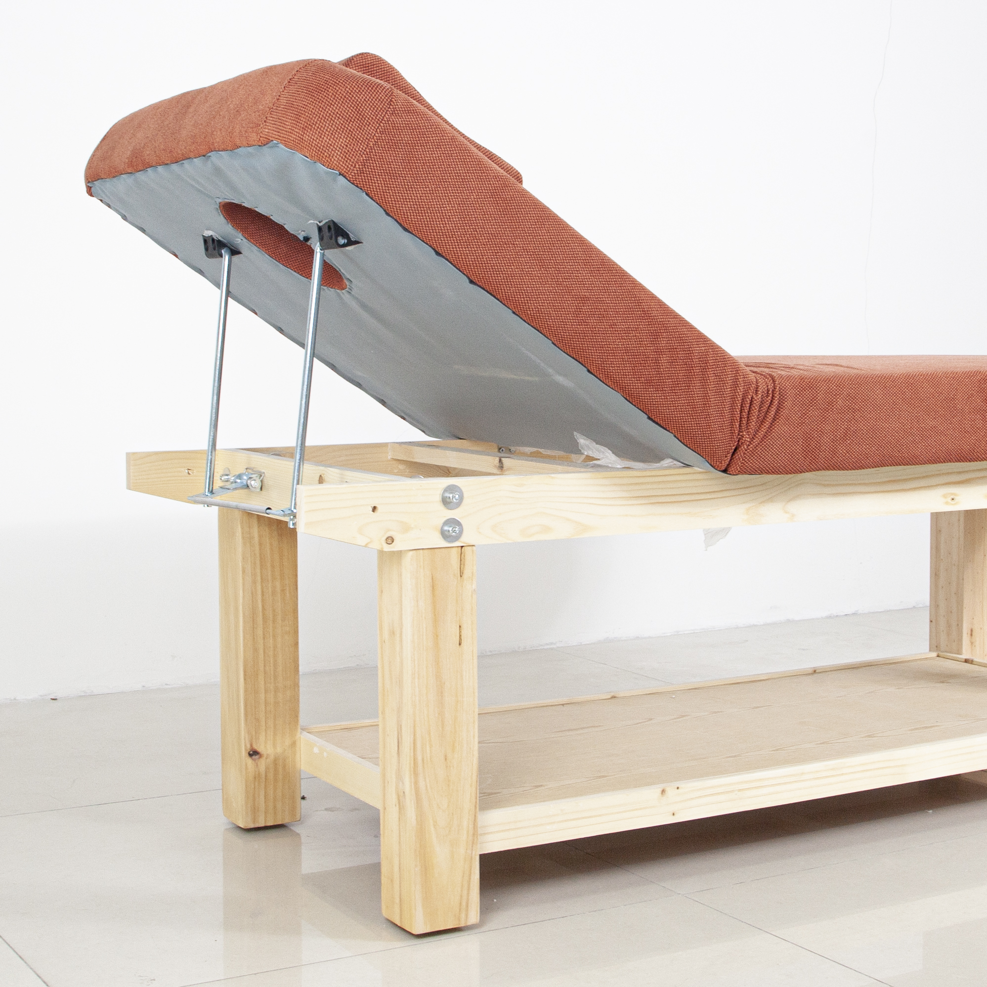Hydraulic Manual Beauty Couch for Massage and Facial Treatment DN0265_Manual Beds