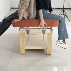Hydraulic Manual Beauty Couch for Massage and Facial Treatment DN0265_Manual Beds