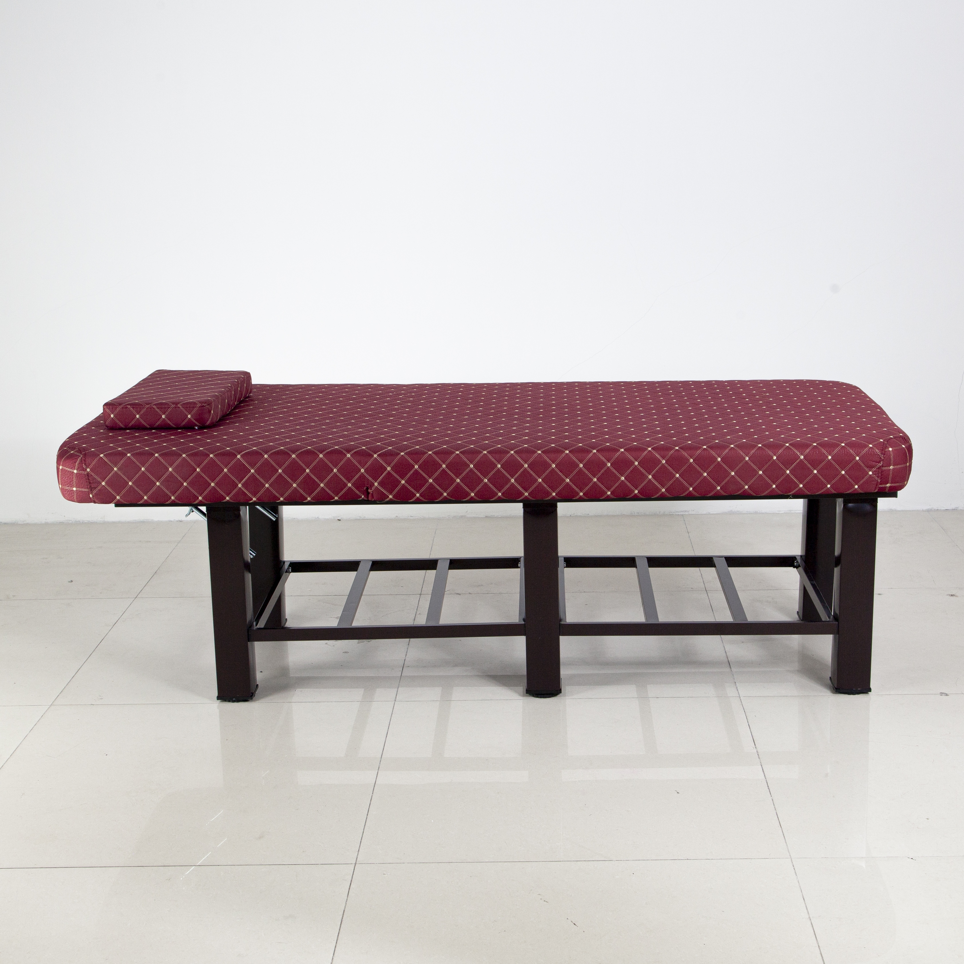 Adjustable Manual Beauty Couch for Facial and Spa Treatment DN0262_Manual Beds
