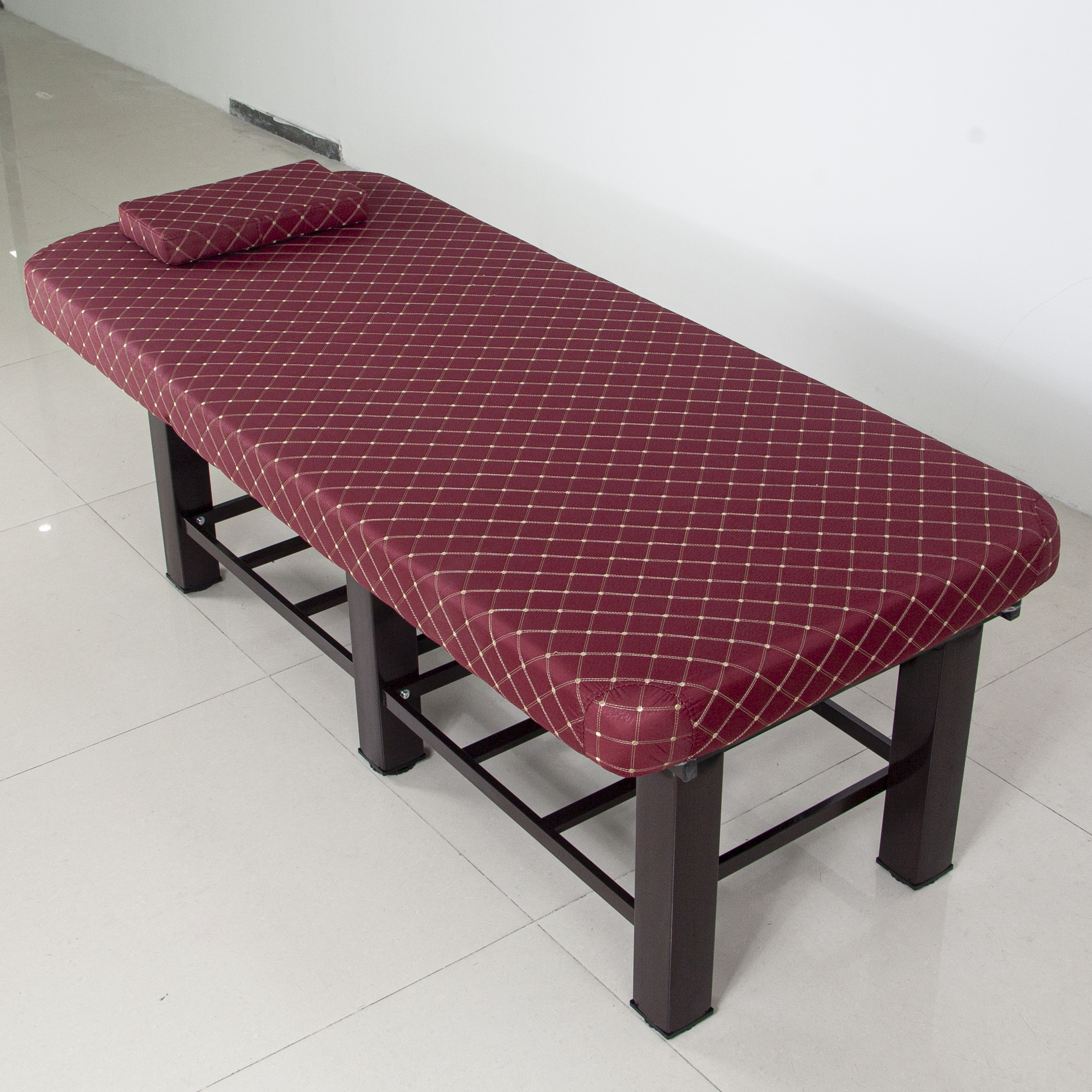 Adjustable Manual Beauty Couch for Facial and Spa Treatment DN0262_Manual Beds