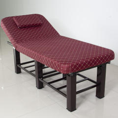 Adjustable Manual Beauty Couch for Facial and Spa Treatment DN0262_Manual Beds