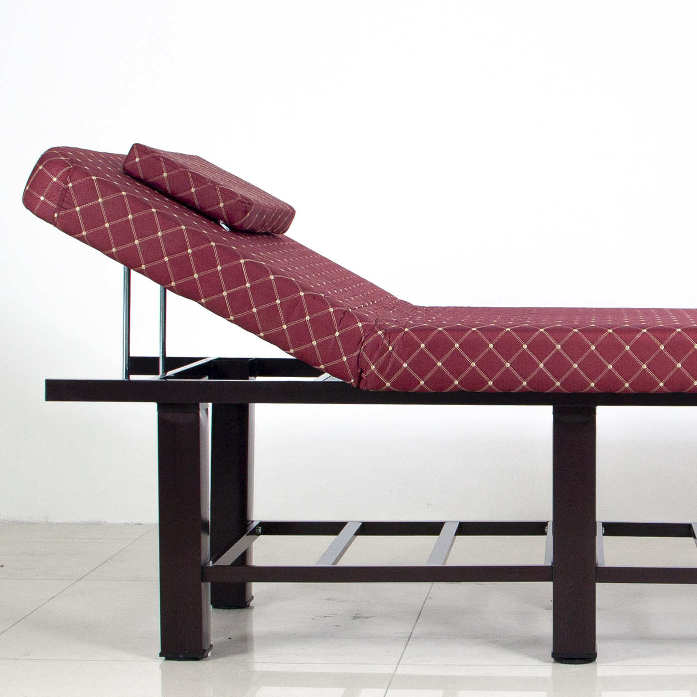 Adjustable Manual Beauty Couch for Facial and Spa Treatment DN0262_Manual Beds