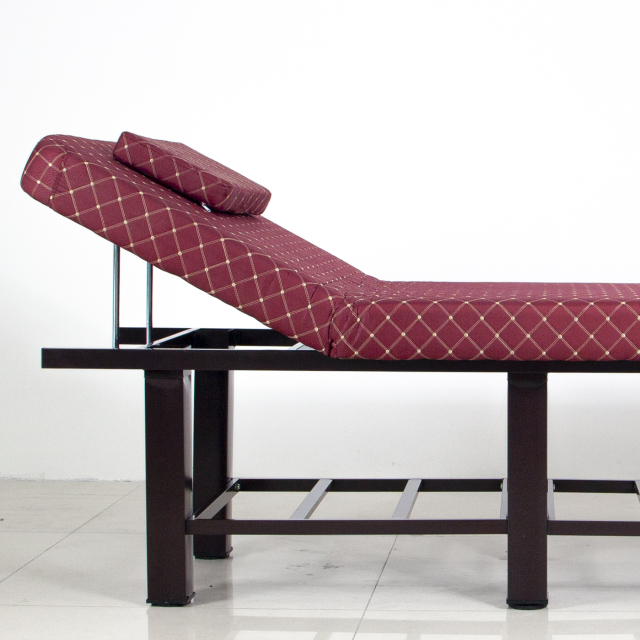 Adjustable Manual Beauty Couch for Facial and Spa Treatment DN0262_Manual Beds