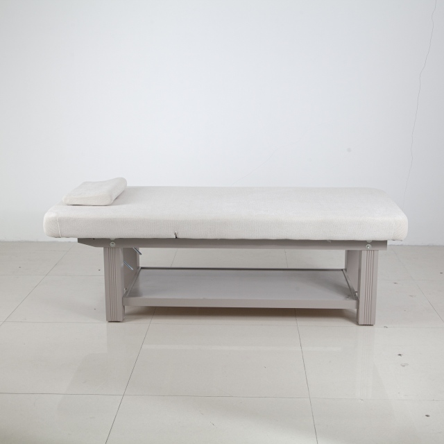 Manual Spa Treatment Bed for Facial and Massage Therapy DN0261_Manual Beds