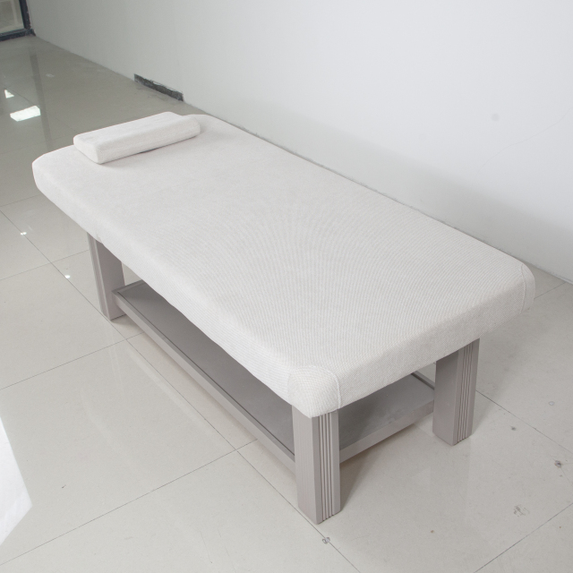 Manual Spa Treatment Bed for Facial and Massage Therapy DN0261_Manual Beds