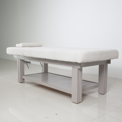 Manual Spa Treatment Bed for Facial and Massage Therapy DN0261_Manual Beds