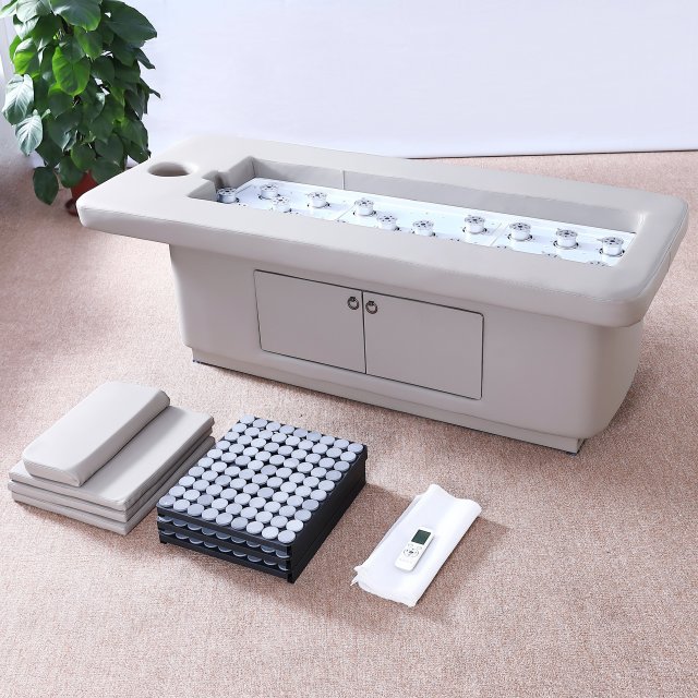Infrared Thermal Moxibustion Massage Bed for Wellness and Spa Therapy DN0101_Moxibustion Beds