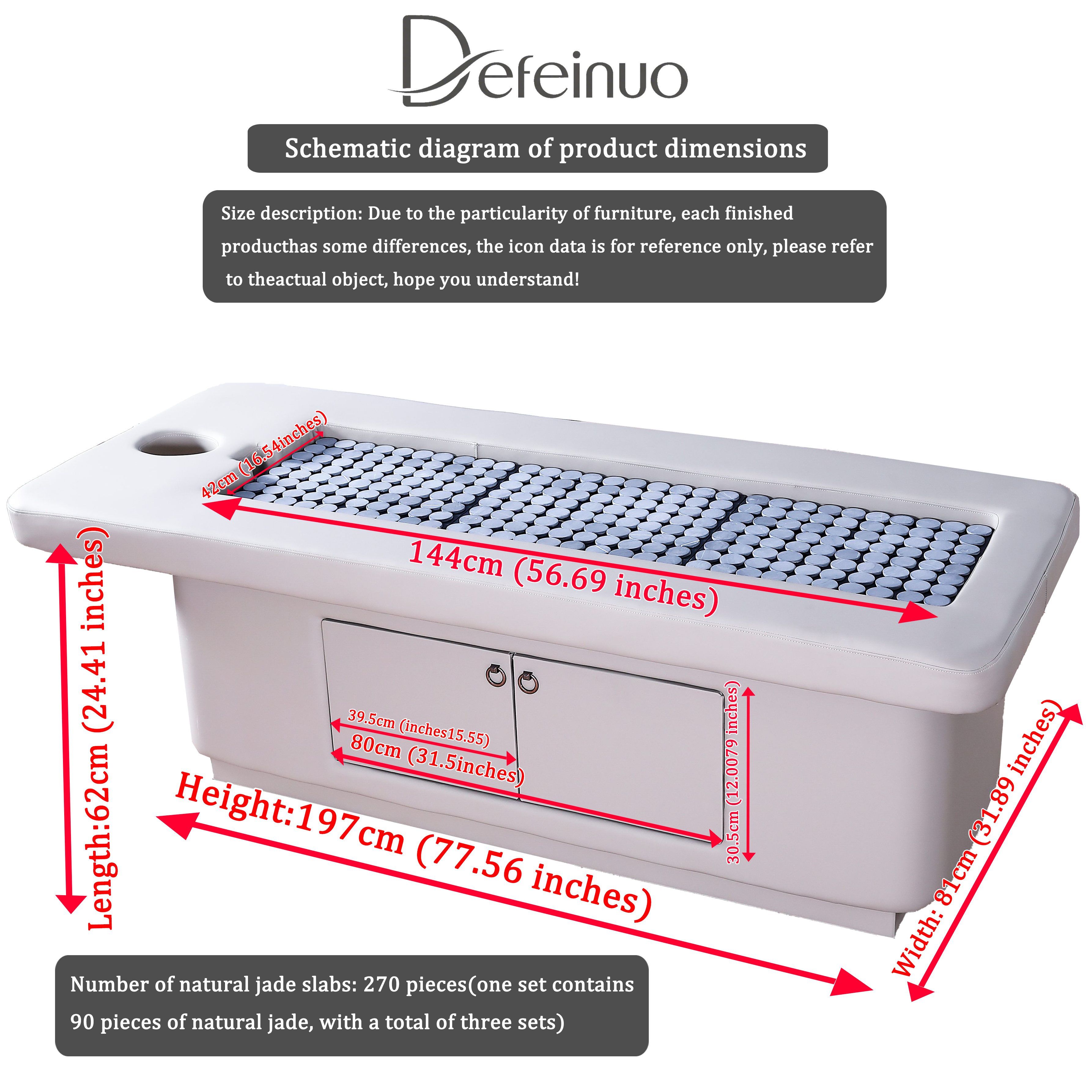 Infrared Thermal Moxibustion Massage Bed for Wellness and Spa Therapy DN0101_Moxibustion Beds