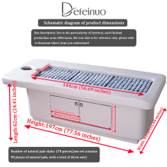 Infrared Thermal Moxibustion Massage Bed for Wellness and Spa Therapy DN0101_Moxibustion Beds