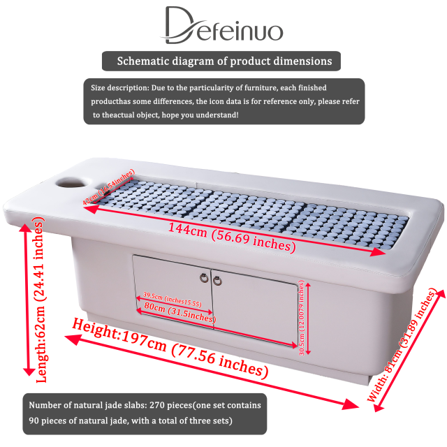 Infrared Thermal Moxibustion Massage Bed for Wellness and Spa Therapy DN0101_Moxibustion Beds