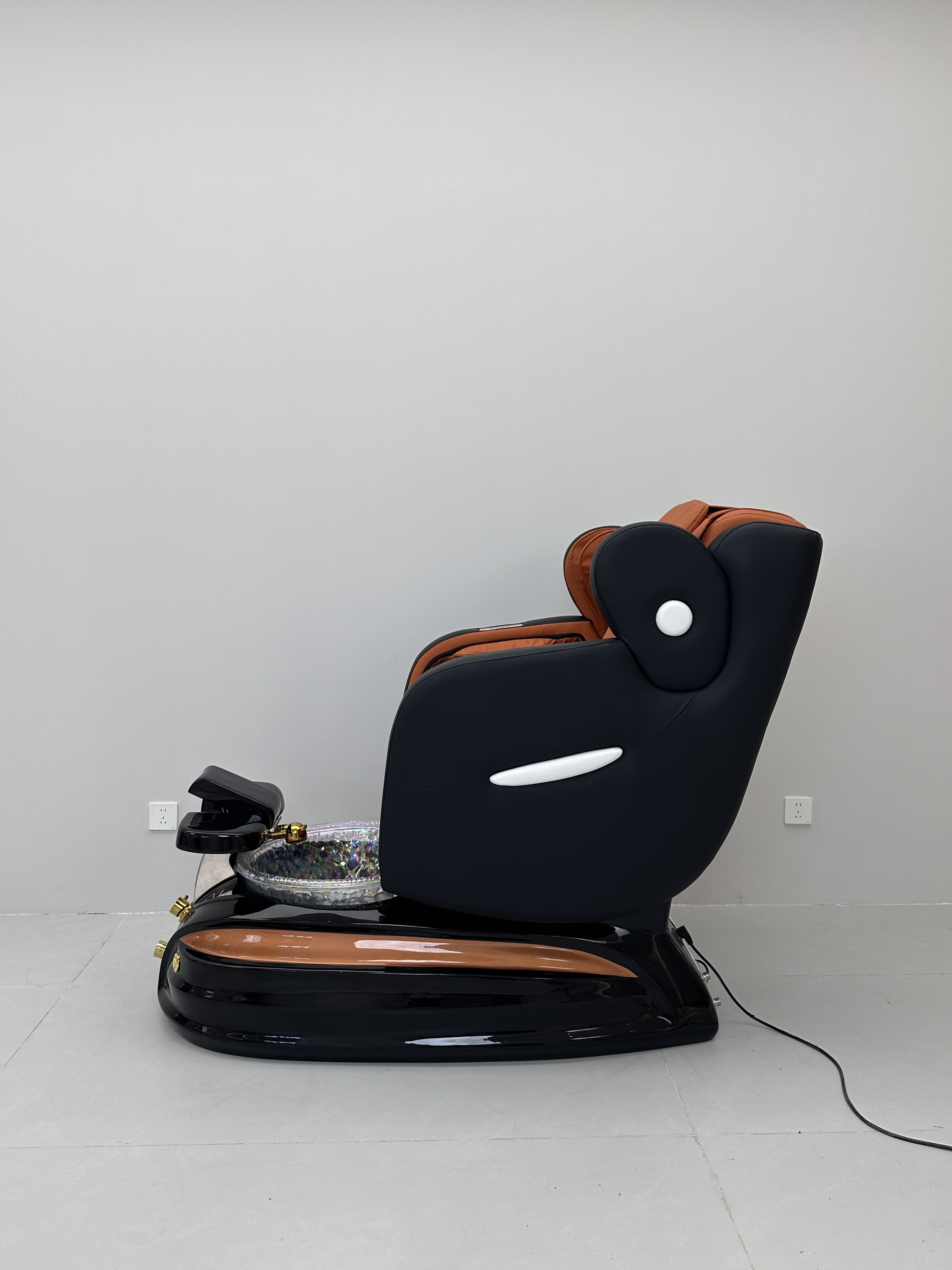 Double Massage Pedicure Station Chair for Nail Spa Use DN0133_Massage Pedicure Chairs