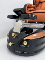 Double Massage Pedicure Station Chair for Nail Spa Use DN0133_Massage Pedicure Chairs