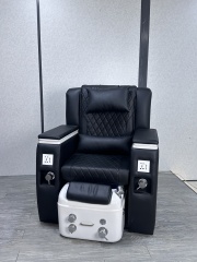 Standard Pedicure Chair with Foot Stool for Nail Salon DN0131_Standard Pedicure Chairs