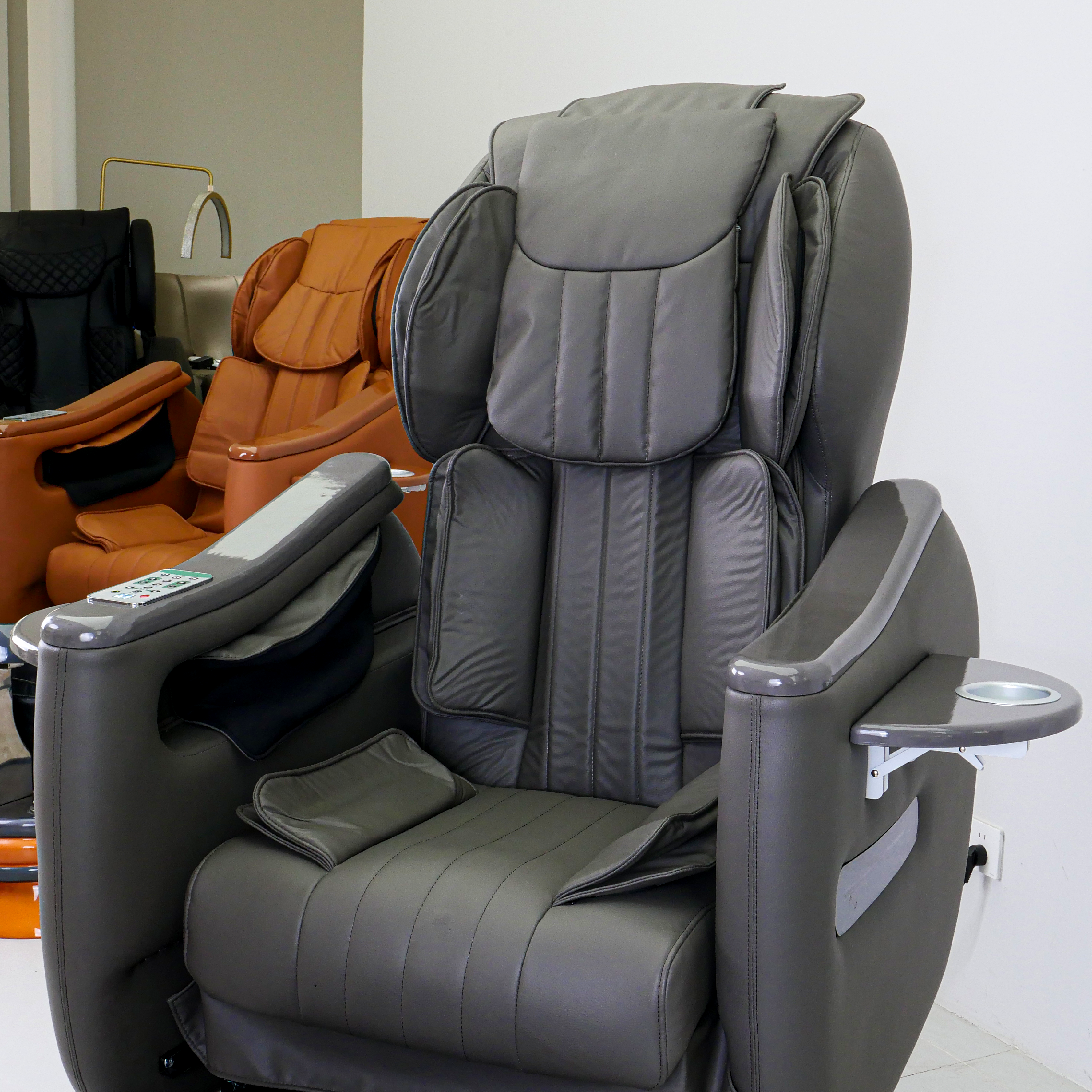 Massage Pedicure Chair with Foot Spa Basin for Nail Salon DN0125_Massage Pedicure Chairs