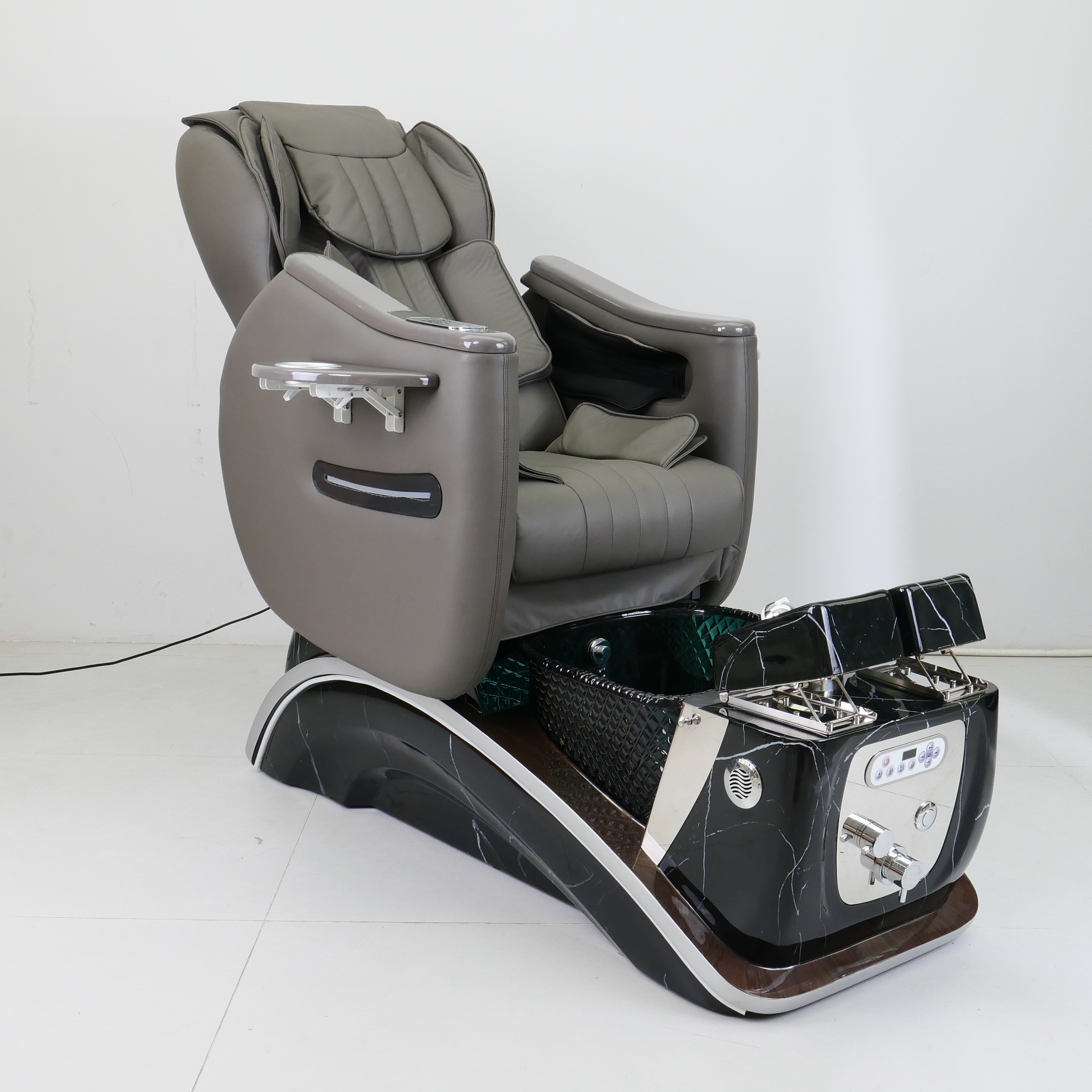 Massage Pedicure Chair with Foot Spa Basin for Nail Salon DN0125_Massage Pedicure Chairs
