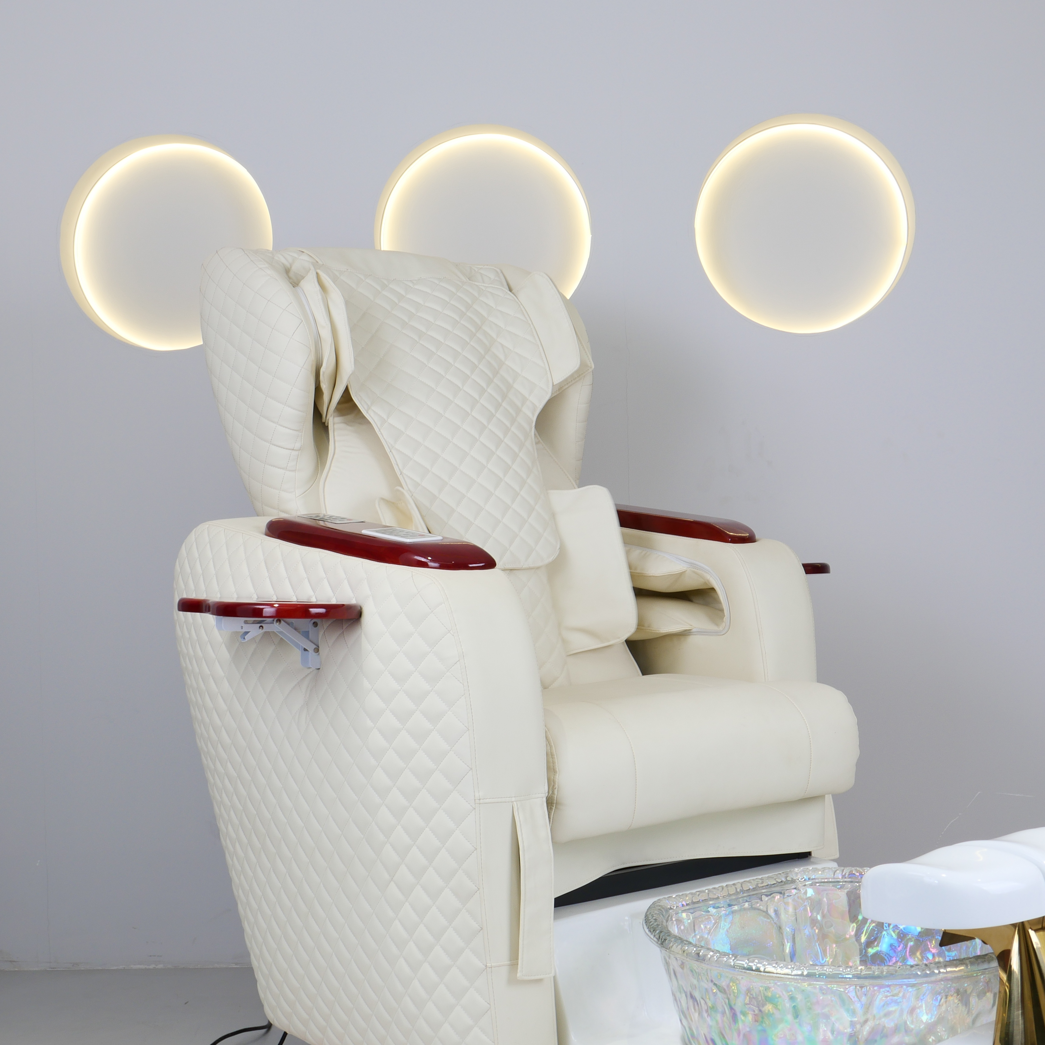 Massage Pedicure Chair with Sofa Style Design for Nail Spa Use DN0126_Massage Pedicure Chairs