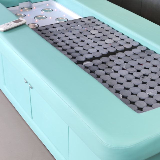 Automatic Jade Thermal Massage Bed with Heat Therapy Function DN0111_Moxibustion Beds