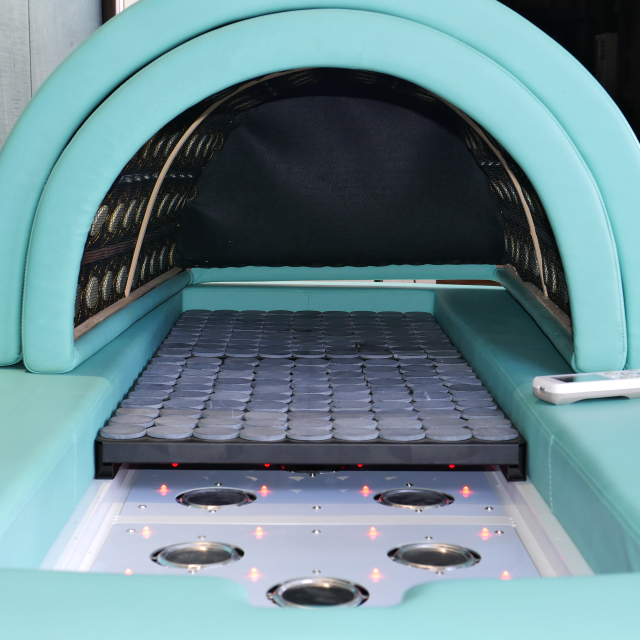 Automatic Jade Thermal Massage Bed with Heat Therapy Function DN0111_Moxibustion Beds