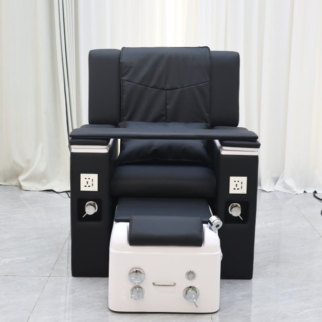No Plumbing Pedicure Chair with Adjustable Footrest for Nail Tech DN0231_Standard Pedicure Chairs