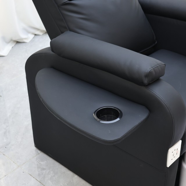 Space Saving Pedicure Chair with Footrest for Nail Salon DN0229_Standard Pedicure Chairs