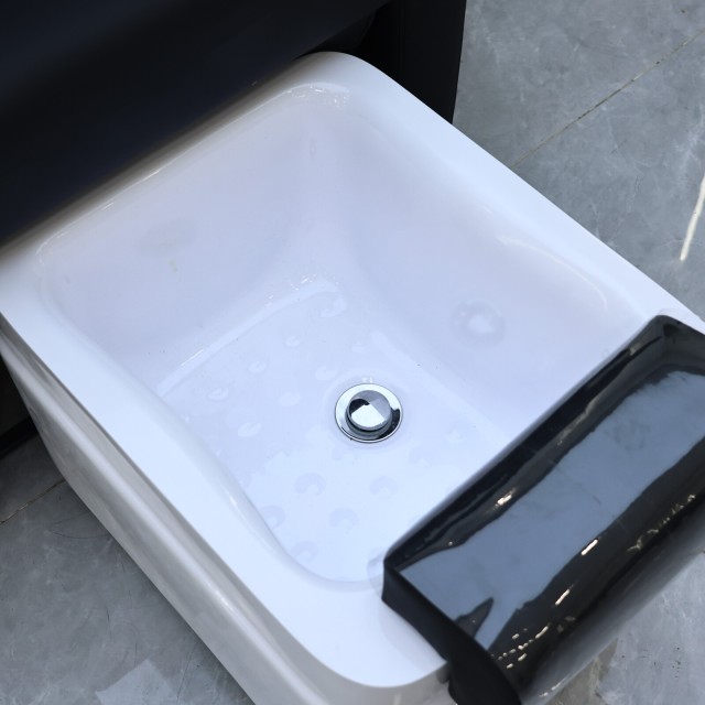 Space Saving Pedicure Chair with Footrest for Nail Salon DN0229_Standard Pedicure Chairs