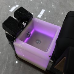Professional Pedicure Chair with Foot Bath Basin for Spa and Nail Salon DN0236_Standard Pedicure Chairs