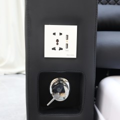 No Plumbing Pedicure Chair with Adjustable Footrest for Nail Tech DN0231_Standard Pedicure Chairs