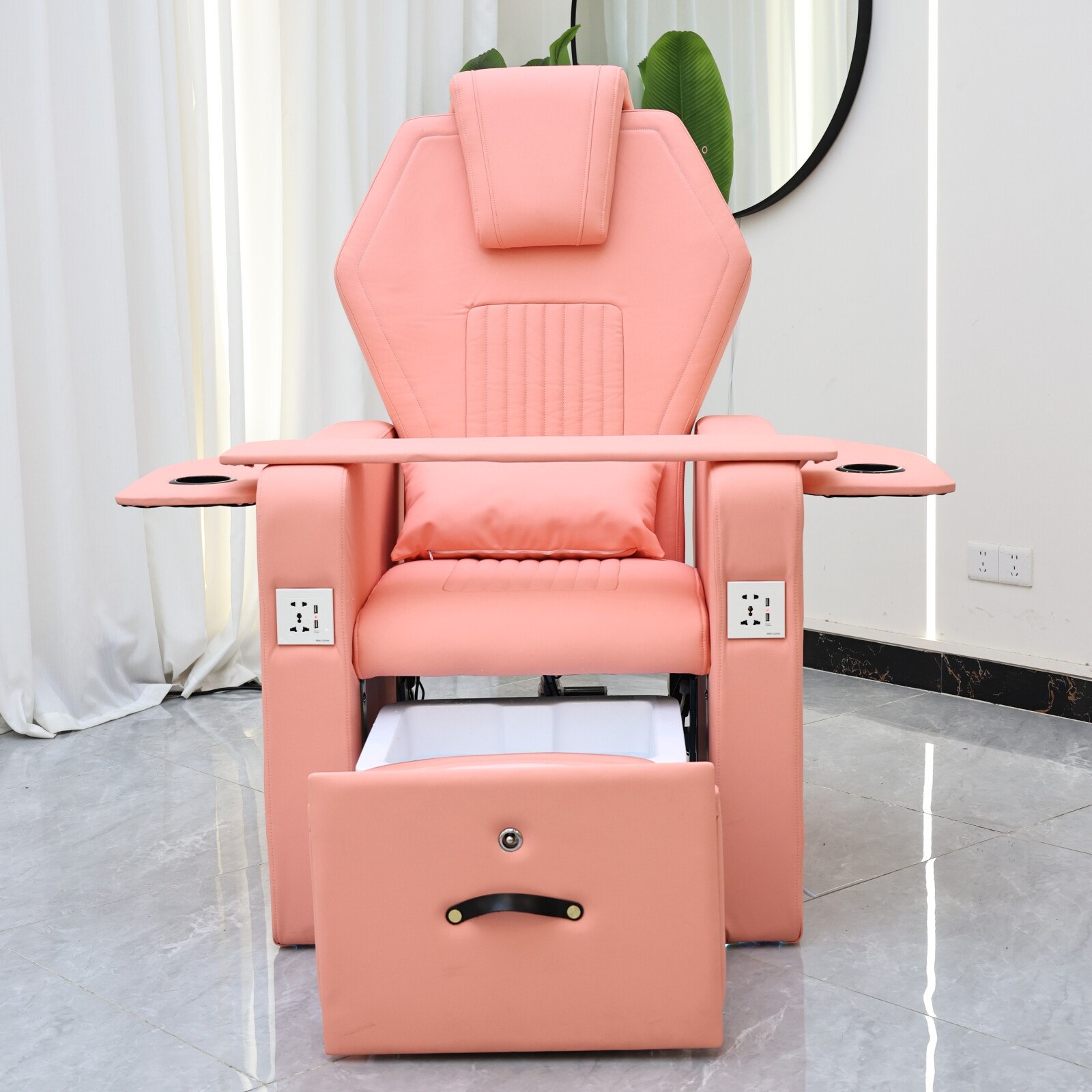 Foot Spa Pedicure Chair for Nail Salon and Podiatry Use DN0234_Standard Pedicure Chairs