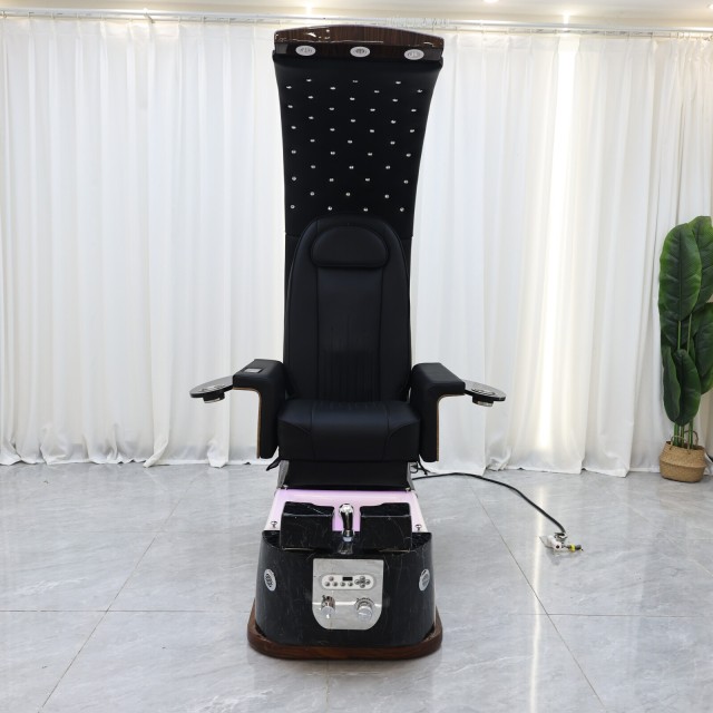 Professional Pedicure Chair with Foot Bath Basin for Spa and Nail Salon DN0236_Standard Pedicure Chairs