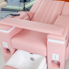 Standard Pedicure Chair with Foot Spa and Basin for Nail Salon DN0131_Standard Pedicure Chairs