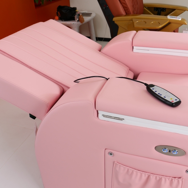 Standard Pedicure Chair with Foot Spa and Basin for Nail Salon DN0131_Standard Pedicure Chairs