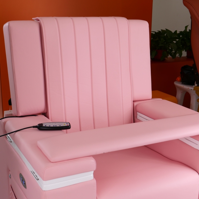 Standard Pedicure Chair with Foot Spa and Basin for Nail Salon DN0131_Standard Pedicure Chairs